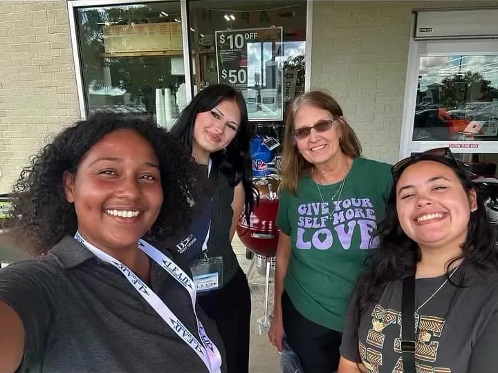 GA Jersey Village team members at a community outreach event